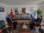 Biga Meslek Yüksekokulu Yönetiminden Karabiga Belediyesine Ziyaret