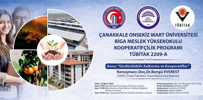 KOOPERATİFÇİLİK PROGRAMI TÜBİTAK 2209-A PROJESİ