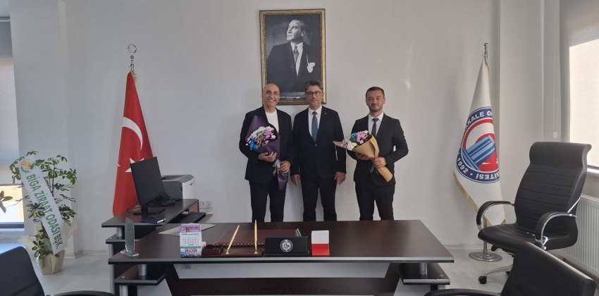Biga MYO’da Müdürlük Görevi Devir Teslim Töreni Gerçekleştirildi