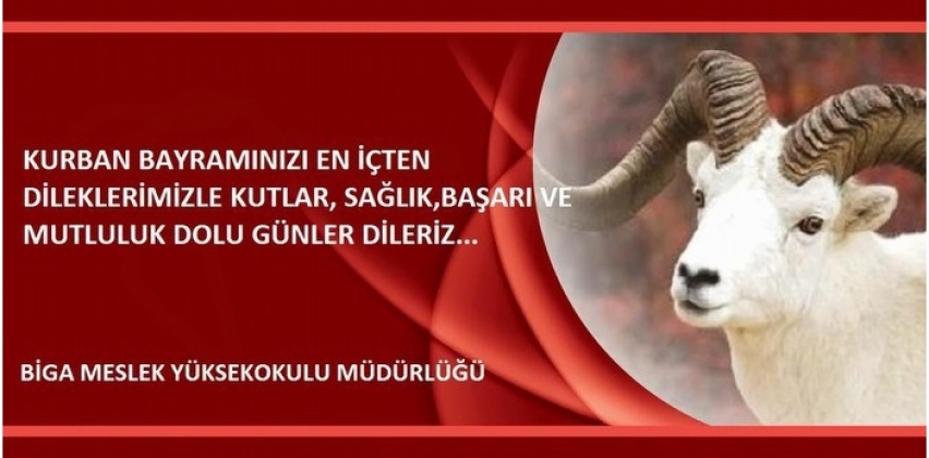 KURBAN BAYRAMI TEBRİĞi