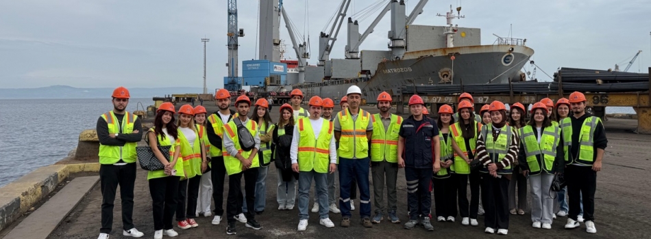 İÇDAŞ A.Ş. Teknik Gezisi ile Üretim ve Liman Operasyonları Yerinde İncelendi