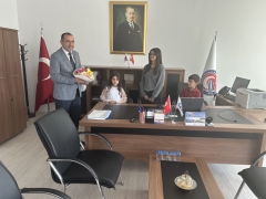Fakültemizde, 23 Nisan Ulusal Egemenlik ve Çocuk Bayramı kapsamında Makamda, Sembolik Devir Teslimi