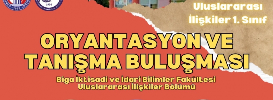 Oryantasyon ve Buluşma