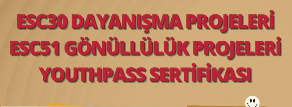 Dayanışma ve Gönüllülük Projeleri Seminerleri