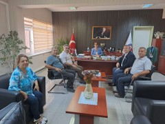 Biga Şoförler ve Otomobilciler Esnaf Odası Başkanlığı Dekanımızı Ziyaret Etti.