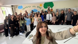 ÇOMÜ’lü Gönüllülerden Ağaköy’e Sıfır Atık Kütüphanesi