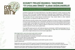 ÇOMÜ Biga İİBF’ye Erasmus+’tan "İyi Uygulama Örneği" Ödülü
