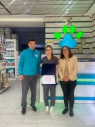 ÇOMÜ Biga Butik’e Destek Veren Vegapet Kliniği’ne Teşekkür Belgesi