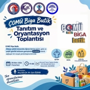 ÇOMÜ Biga Butik Tanıtım ve Oryantasyon Toplantısı Düzenlenecek