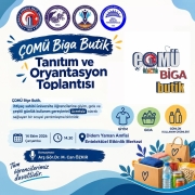 ÇOMÜ Biga Butik Tanıtım ve Oryantasyon Toplantısı Düzenlenecek