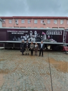 Çanakkale Savaşları Mobil Müzesi BİİBF Kampüsünde Öğrencilerimizle Buluştu