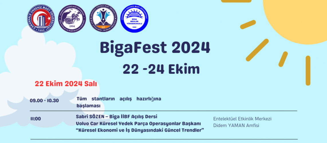 BigaFest 2024 Etkinliği Başlıyor