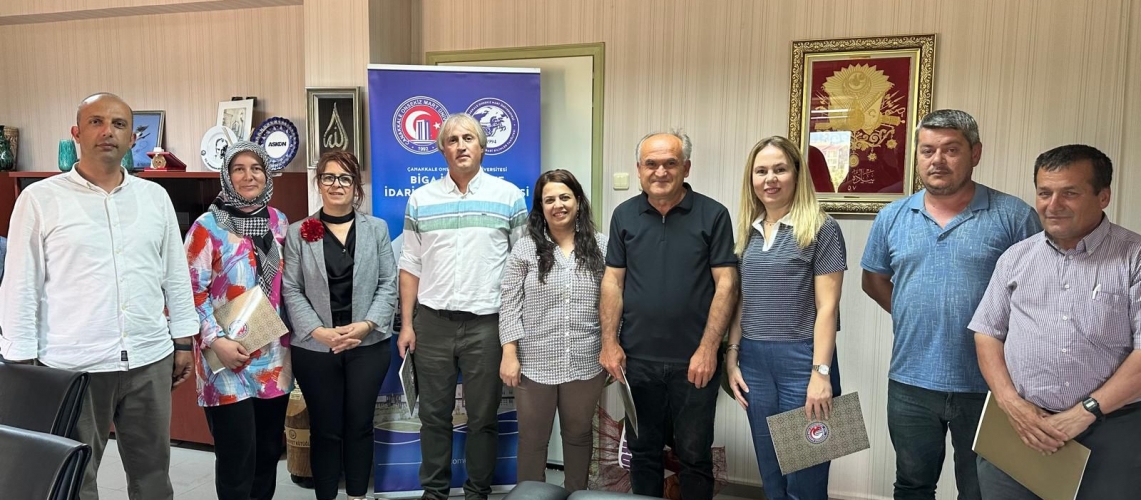 Biga İİBF Personeline Bahar Şenliği Teşekkürü