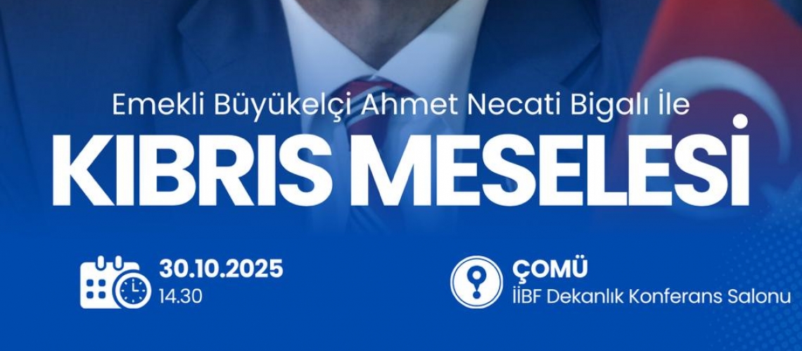Emekli Büyükelçi Ahmet Necati BİGALI ile KIBRIS MESELESİ