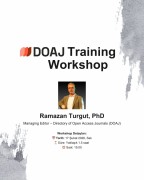 “DOAJ Training Workshop” Düzenlendi
