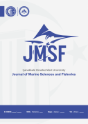 Çanakkale Onsekiz Mart University Journal of Marine Sciences and Fisheries 9. Cildinin 1. Sayısı Yayımlandı