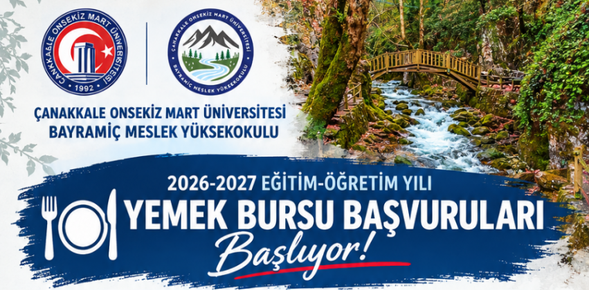 Yemek Bursu Başvurusu
