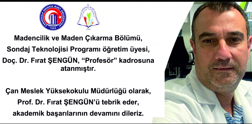 Profesörlük Tebriği