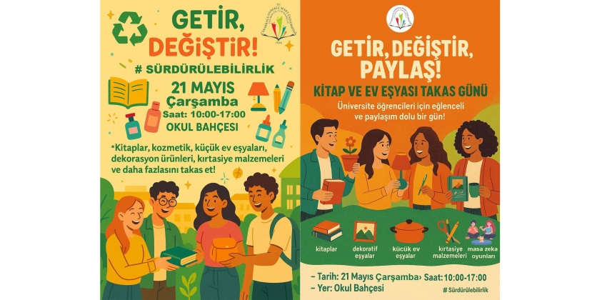 "Getir Değiştir" Sürdürebilirlik Etkinliği
