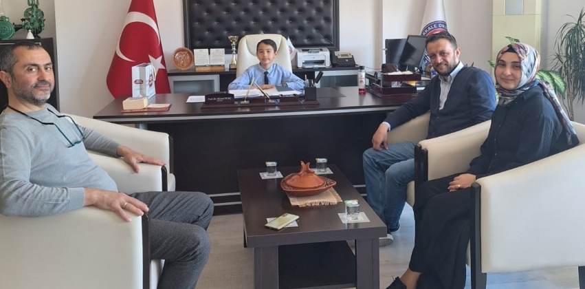 23 Nisan Ulusal Egemenlik ve Çocuk Bayramı Kutlamaları Kapsamında Müdürlük Makamı Çocuklarımıza Emanet