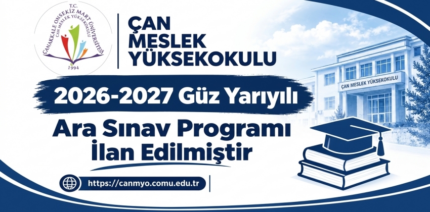 2026-2027 Ara Sınav Tarihleri