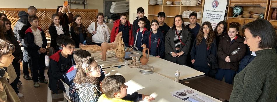 TED Koleji Öğrencilerinin ÇASEM Ziyareti