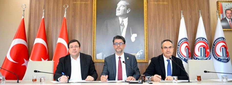 Protokol imzaları atıldı.