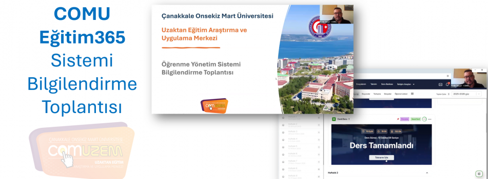 Uzaktan Tezsiz Yüksek Lisans Programları Eğitim365 Öğrenme Yönetim Sistemi