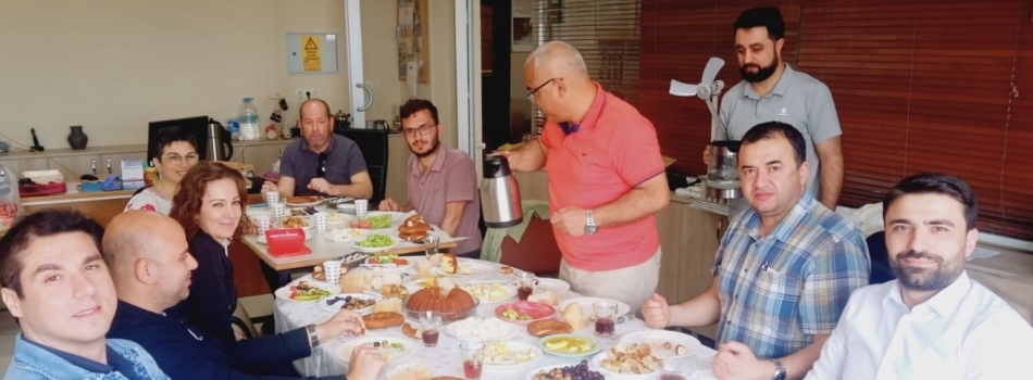 İnşaat Bölümü Akademik Personeli ile Kahvaltı