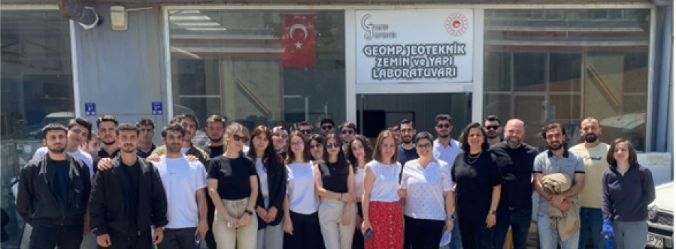 Çanakkale Teknik Bilimler Meslek Yüksekokulu Öğrencileri GEOmp Zemin ve Yapı Laboratuvarı'nda Teknik Gezi Gerçekleştirdi