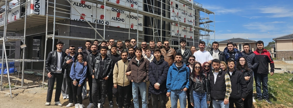 İnşaat Bölümü Öğrencilerinden Makaslar İnşaat’a Teknik Ziyaret