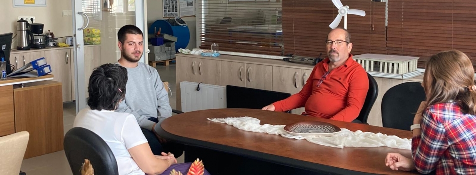 Mezunlarımızdan Arda Şahin, Okulumuzu Ziyaret Etti