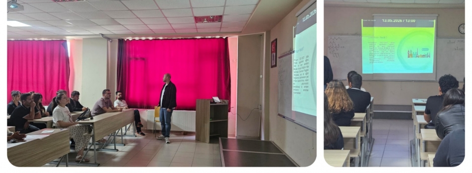 Çanakkale Teknik Bilimler MYO’da Erasmus Heyecanı İnşaat Bölümü Öğrencilerine Bilgilendirme Yapıldı
