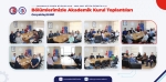 Bölümlerimizle Akademik Kurul Toplantıları Gerçekleşti