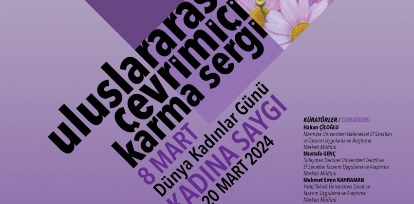 Öğr. Gör. Dr. Hanife GÜNEŞ YARMACI ile Öğr. Gör. Gülhan APAK' ın  Uluslararası Karma Sergiye Katılımı