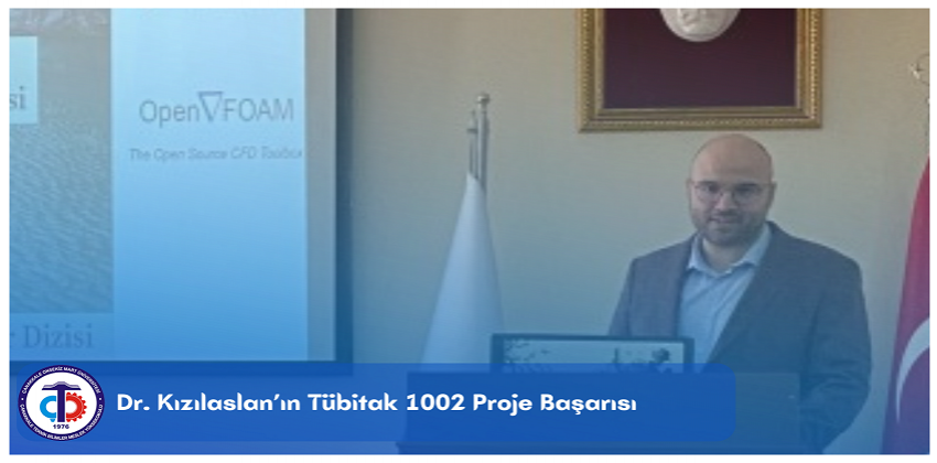 Dr. Öğr. Üyesi Anıl Kızılaslan'ın Tübitak 1002 Projesi Destek Almaya Hak Kazandı