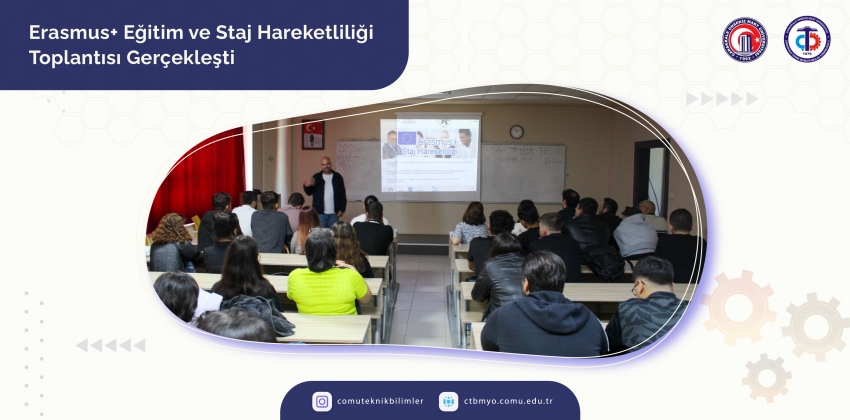 Erasmus+ Eğitim ve Staj Hareketliliği Toplantısı Gerçekleşti