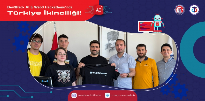 Dev3Pack AI & Web3 Hackathonu’nda Türkiye İkinciliği!