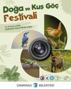 2. Çanakkale Doğa ve Kuş Göç Festivali Gerçekleştirildi.