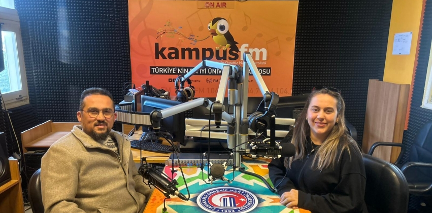 Dekan Prof. Dr. Serdar KURT Radyo Çomü'nün Konuğu Oldu