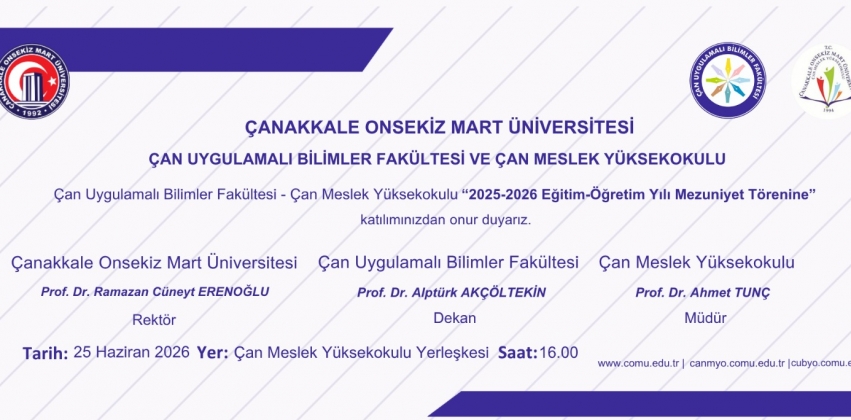 2025-2025 Eğitim Yılı Mezuniyet Töreni