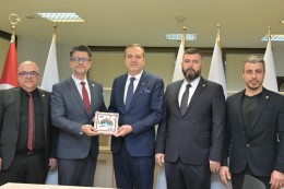ÇANAKKALE ONSEKİZ MART ÜNİVERSİTESİ’NDEN  İMEAK DENİZ TİCARET ODASINA ZİYARET