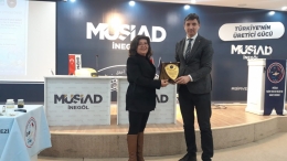 TÜBİTAK Bilim Söyleşileri kapsamında (13.04.2026) Bursa/İnegöl MÜSİAD Saime Sultan Bilim ve Sanat Merkezi’ndeFakültemiz öğretim üyesi Doç. Dr. Serpil ODABAŞI tarafından ‘Sucul Biyoçeşitlilik’ konulu söyleşi gerçekleştirilmişti