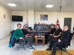 Üniversitemiz Kalite Geliştirme ve Kurumsal İzleme Koordinatörlüğü ve Meslek Yüksekokulumuz Yönetimi Arasında Toplantı Gerçekleştirildi