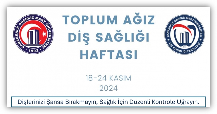 Toplum Ağız Diş Sağlığı Haftası