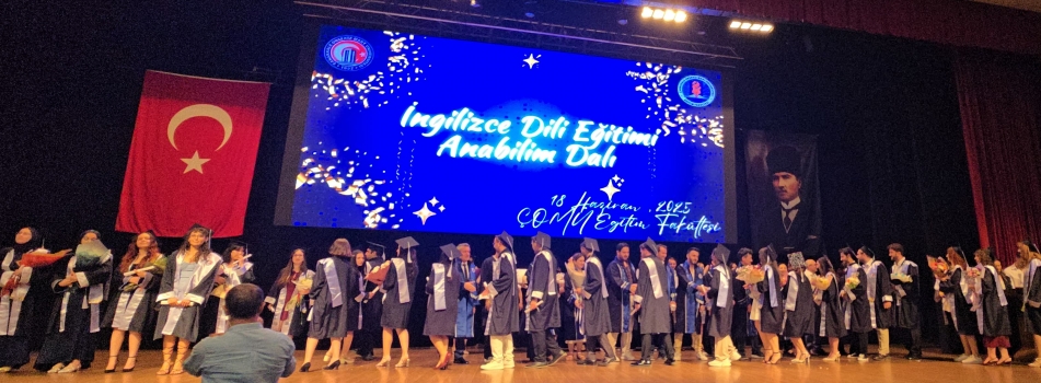 İngiliz Dili Eğitimi Anabilim Dalı 2024-2025 Mezuniyet Töreni