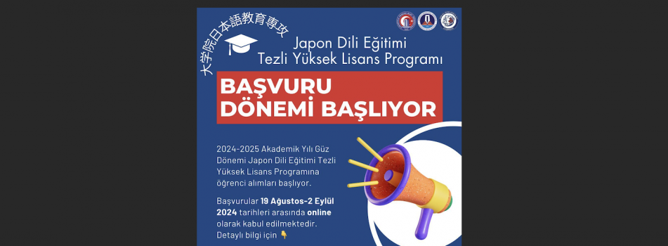 Tezli Yüksek Lisans Programımıza başvurular başlıyor