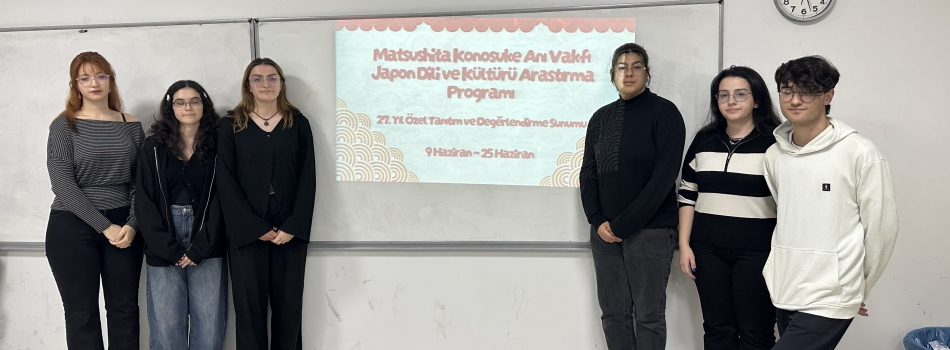 27. Matsushita Konosuke Anı Vakfı Japon Dili ve Kültürü Araştırma Seyahati Değerlendirme Toplantısı Gerçekleştirildi