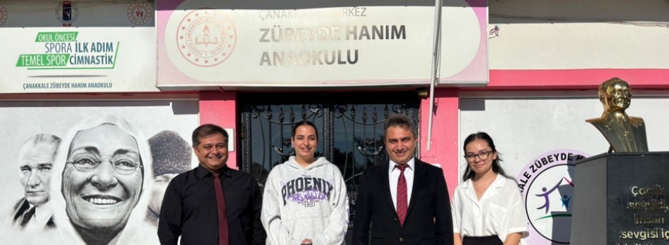 Eğitim Fakültesi Dekanı Prof. Dr. Muzaffer ÖZDEMİR'in Zübeyde Hanım Anaokulu'na ziyareti