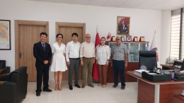 Kh. Dosmukhamedov Atyrau Üniversitesi Heyetinden Eğitim Fakültesine Ziyaret